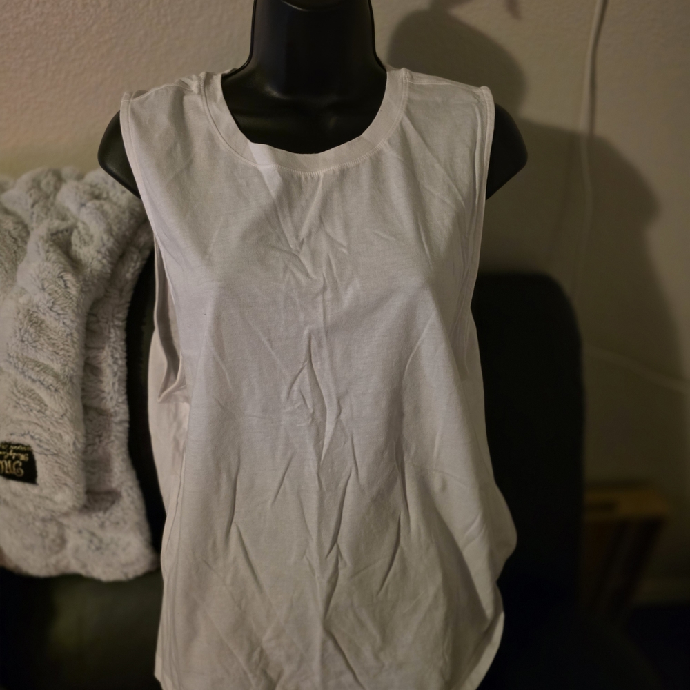 Fabletics White Tank Top